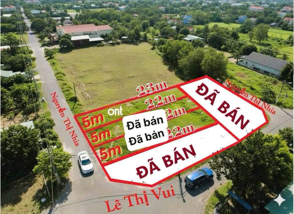 Đất nền Củ Chi 115m² giá 1 tỷ - Bán gấp, mặt tiền đường nhựa!