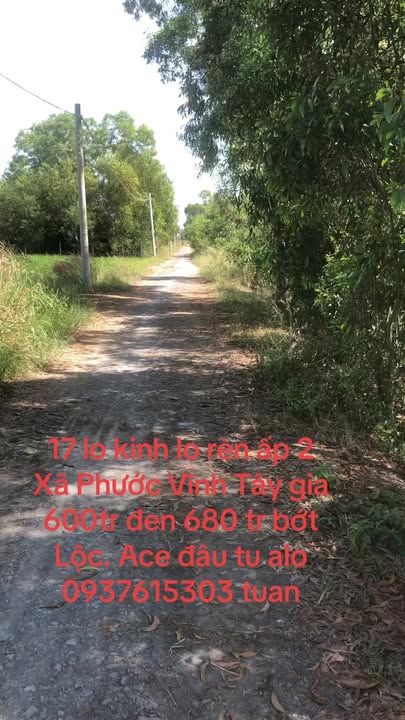 Đất thổ cư Châu Thành - Tây Ninh 78m² giá chỉ từ 600 triệu - Đầu tư sinh lời ngay!