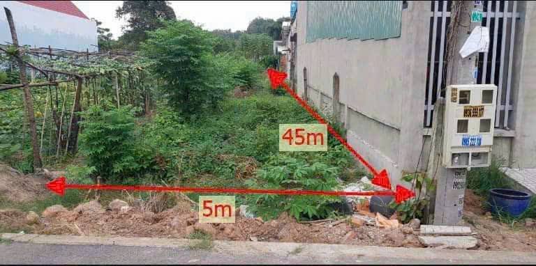 Đất thổ cư Phú An Bến Cát 225m² giá 1.75 tỷ - Sổ hồng chính chủ!