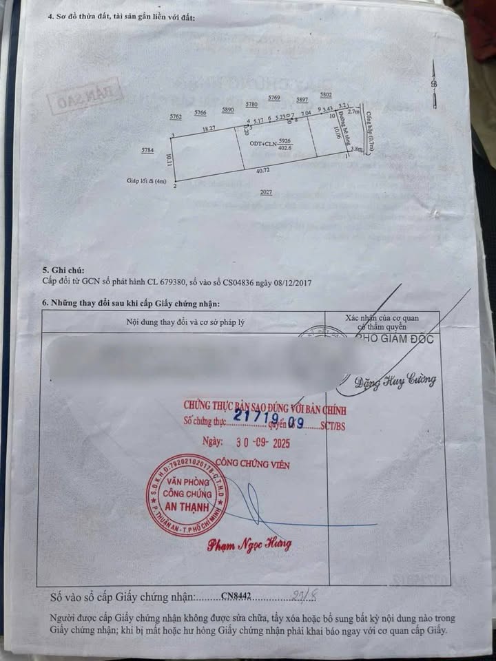 Nhà 1 trệt 1 lầu tại Tương Bình Hiệp 402m² giá 4 tỷ - Đầu tư sinh lời ngay!