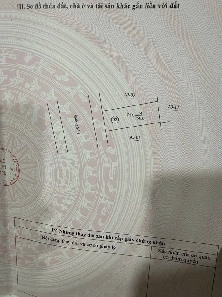 Đất nền Hòa Phú Thủ Dầu Một 150m² giá 3 tỷ - Đầu tư sinh lời nhanh!