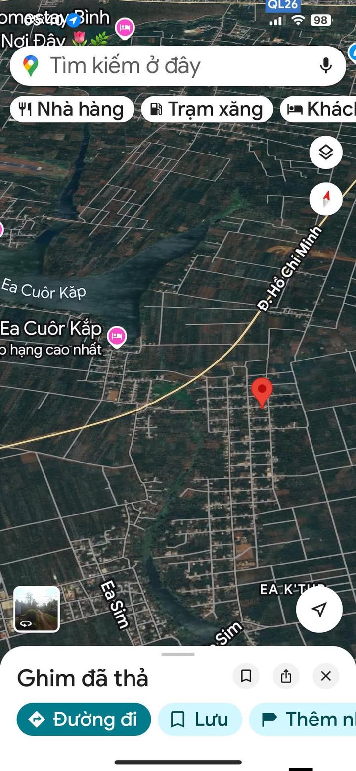 Đất nền chính chủ Ea Ktur, Cư Kuin 125m² - Đường ô bàn cờ, giá tốt!