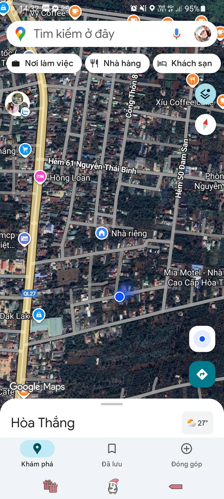 Đất thổ cư phường Tân Lập, Buôn Ma Thuột 387m² giá 2.6 tỷ - Hướng Tây Bắc, tiện ích xung quanh đầy đủ!