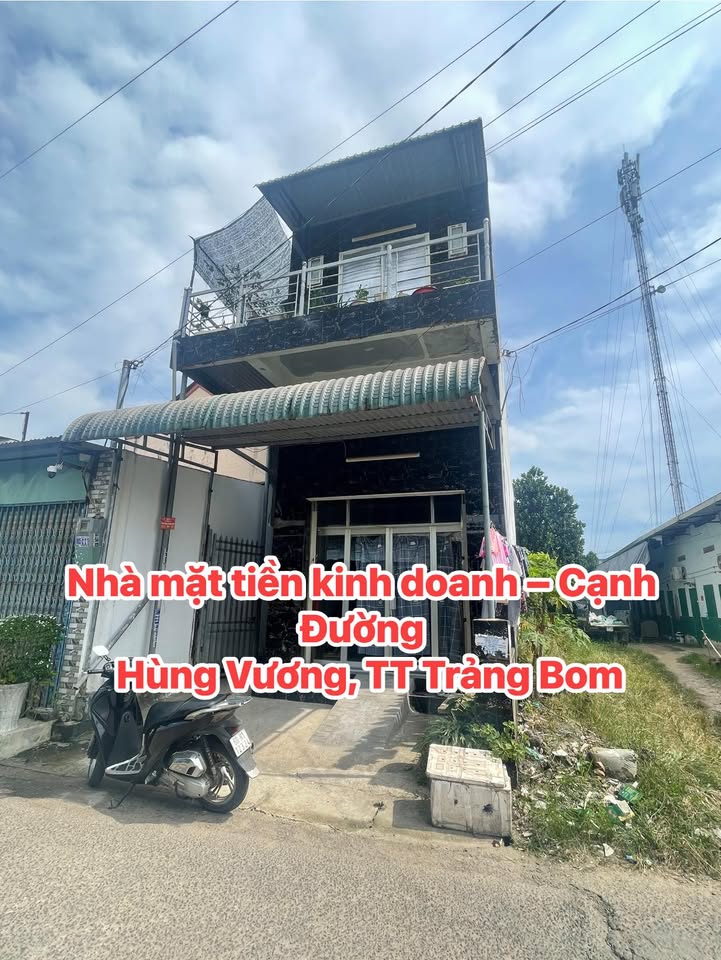 Nhà mặt tiền kinh doanh Trảng Bom 122.5m² giá 1.5 tỷ - Đầu tư sinh lời ngay!