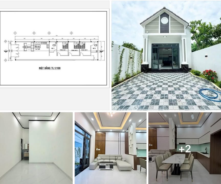 Nhà riêng Bình Lộc Long Khánh 150m² giá 1.68 tỷ - Thiết kế hiện đại với sân xe hơi!