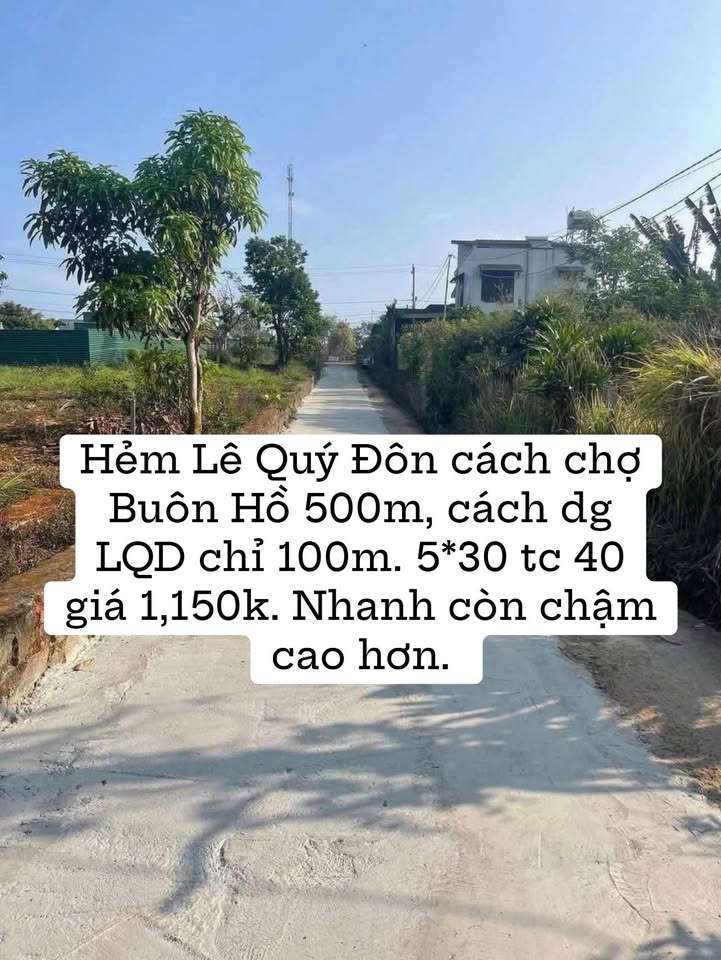 Nhà phố Hẻm Lê Quý Đôn, An Bình 150m² giá 1.15 tỷ - Bán gấp lấy tiền Tết!