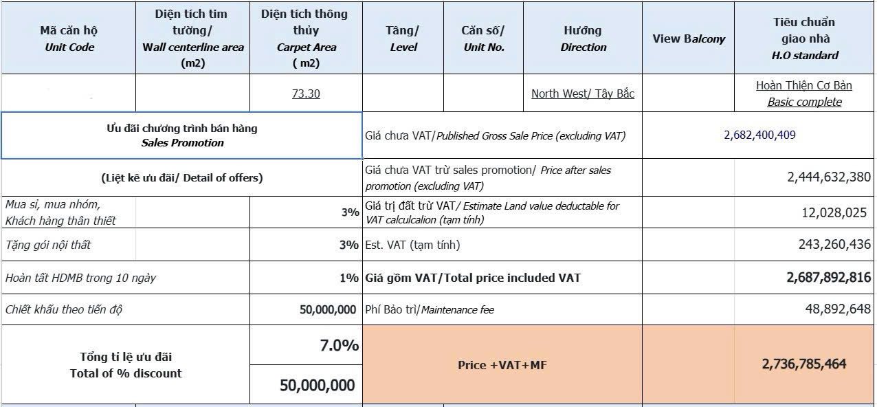 Căn hộ The Habitat Bình Dương 73m² giá tốt - Nhận nhà ở ngay!