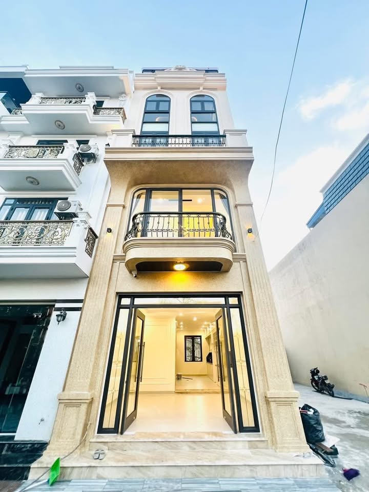 Nhà 5 tầng cầu thang máy tại khu đấu giá An Lạc, Hải Phòng 58m² giá 8.8 tỷ - Ô tô vào tận nhà!