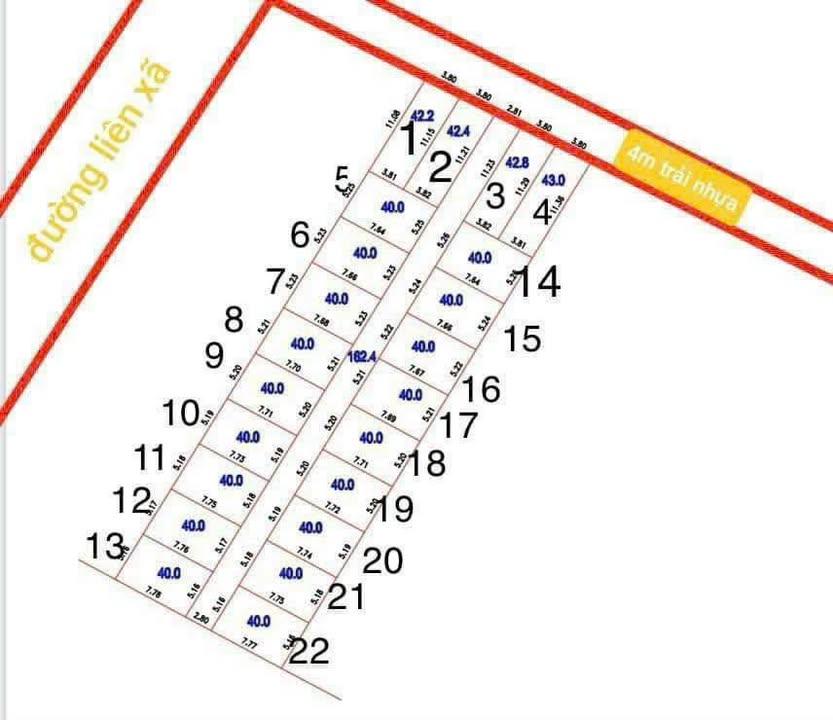 Đất nền Bạch Hạ Phú Xuyên 42,5m² giá 1 tỷ - Đường ô tô, kinh doanh thuận lợi!