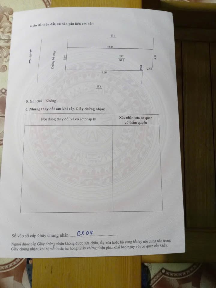 Đất nền Thịnh Lang Hòa Bình 90m² giá 1.3 tỷ - Mặt tiền 5m, hướng Tây!