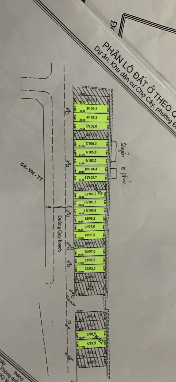 Đất nền KDC Chợ Cây Đa, Bắc Giang 98m² giá 2.6 tỷ - Cơ hội đầu tư sinh lời!
