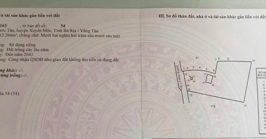 Đất nền 12.600m² tại Xã Phước Tân - Giá chỉ 14 tỷ - Phù hợp làm homestay, farmstay