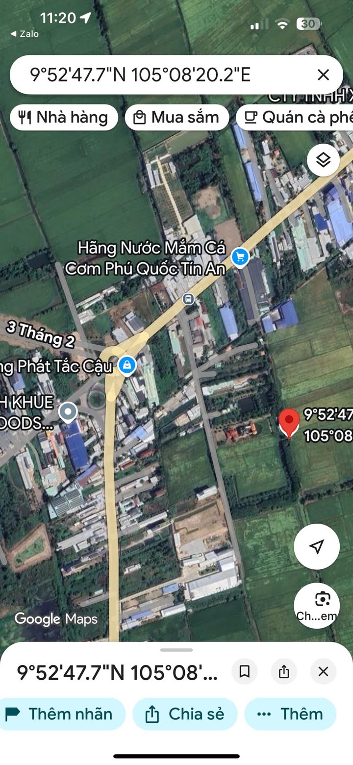 Đất nền khu công nghiệp Bình An, 4198m² giá chỉ 500 triệu - Đầu tư sinh lời tuyệt vời!