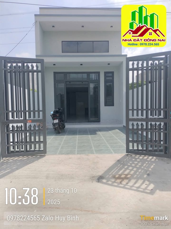 Nhà gác lửng 3PN tại Bình Minh, Trảng Bom - Giá chỉ 1.85 tỷ, sân xe hơi rộng rãi!