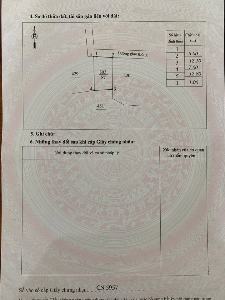 Đất nền Phùng Nguyên 90m² giá 1.17 tỷ - Đất vuông đẹp gần nhà văn hóa!