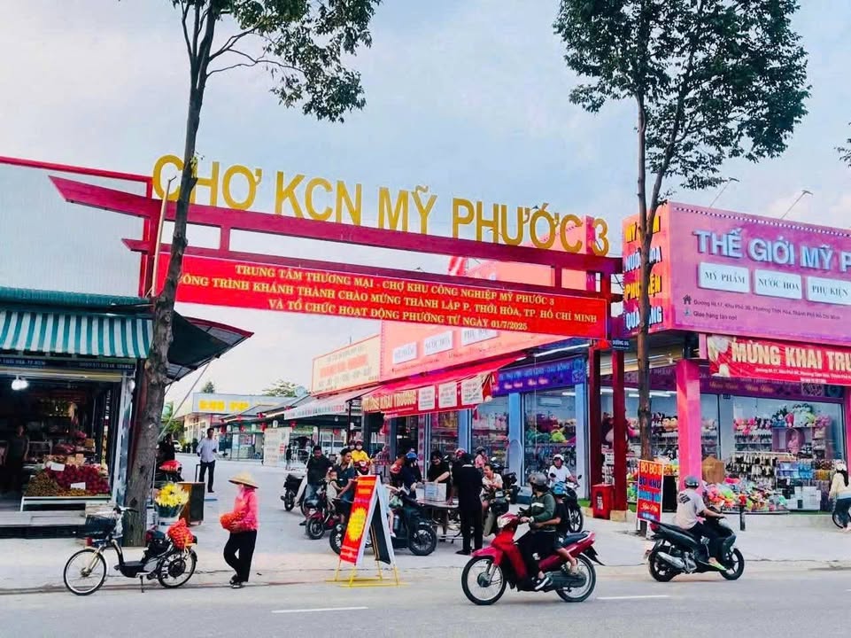 Ki-ốt cho thuê chợ đêm Mỹ Phước 3, 40m² giá 3.5 triệu - Kinh doanh hoặc làm văn phòng