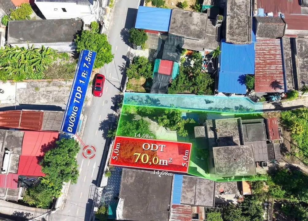 Lô đất mặt đường nhựa Hoàng Động, Thủy Nguyên 70m² giá 2.3 tỷ - Cơ hội đầu tư sinh lời cao!