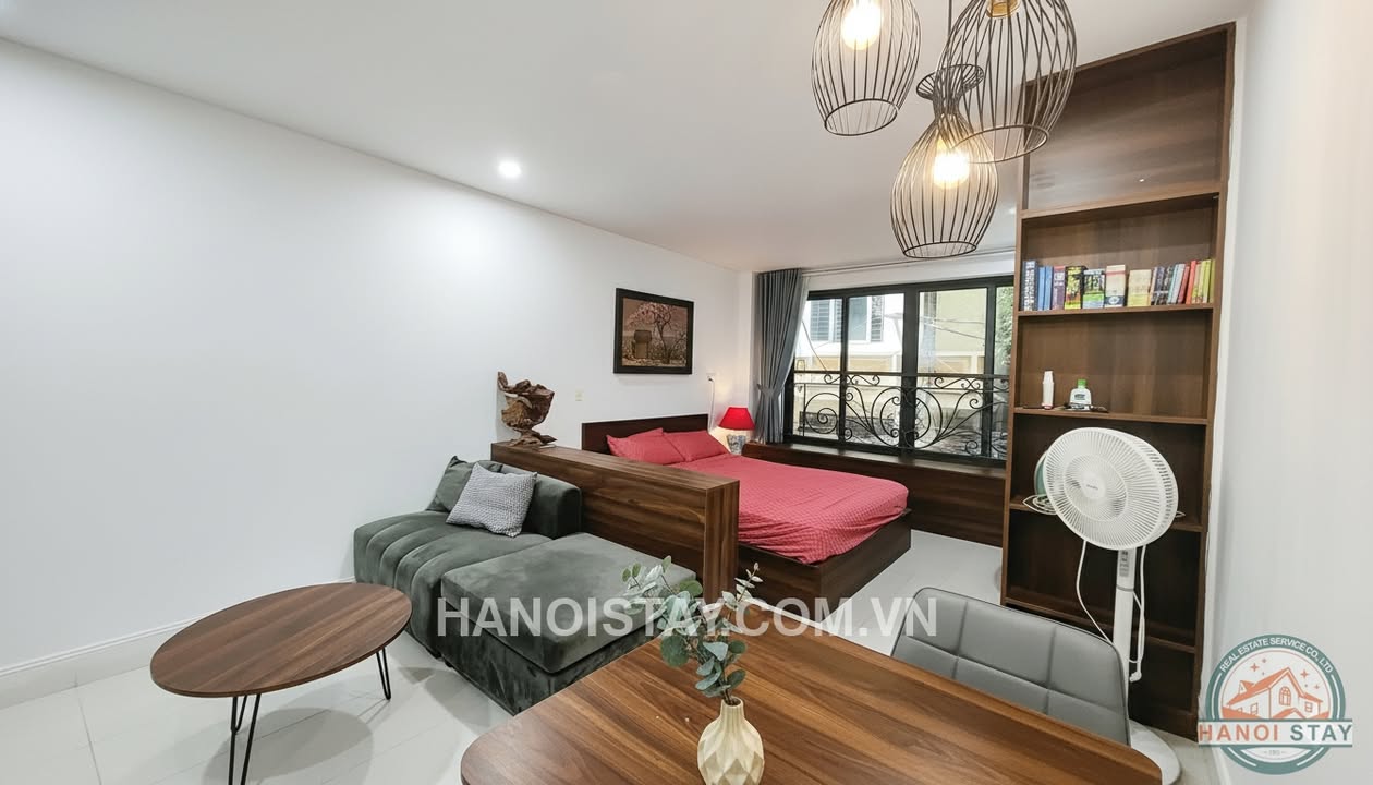 Studio cho thuê Hoàng Hoa Thám, Ba Đình - Full nội thất cao cấp, yên tĩnh!