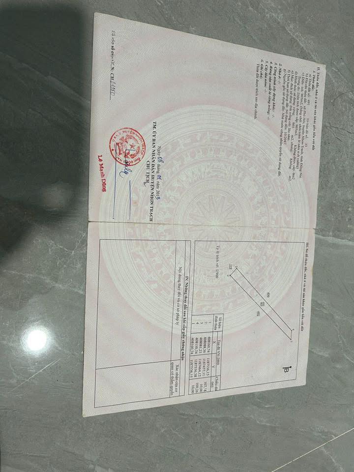 Đất 905m² chính chủ tại Phú Hội Nhơn Trạch - Đầu tư sinh lời với 6 triệu/tháng từ kiot cho thuê!