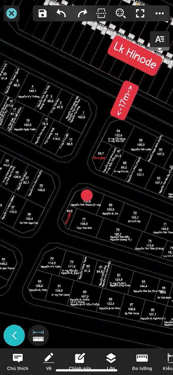 Đất nền Di Trạch Hoài Đức 136m² giá 1.5 tỷ - Lô góc 3 mặt tiền thoáng