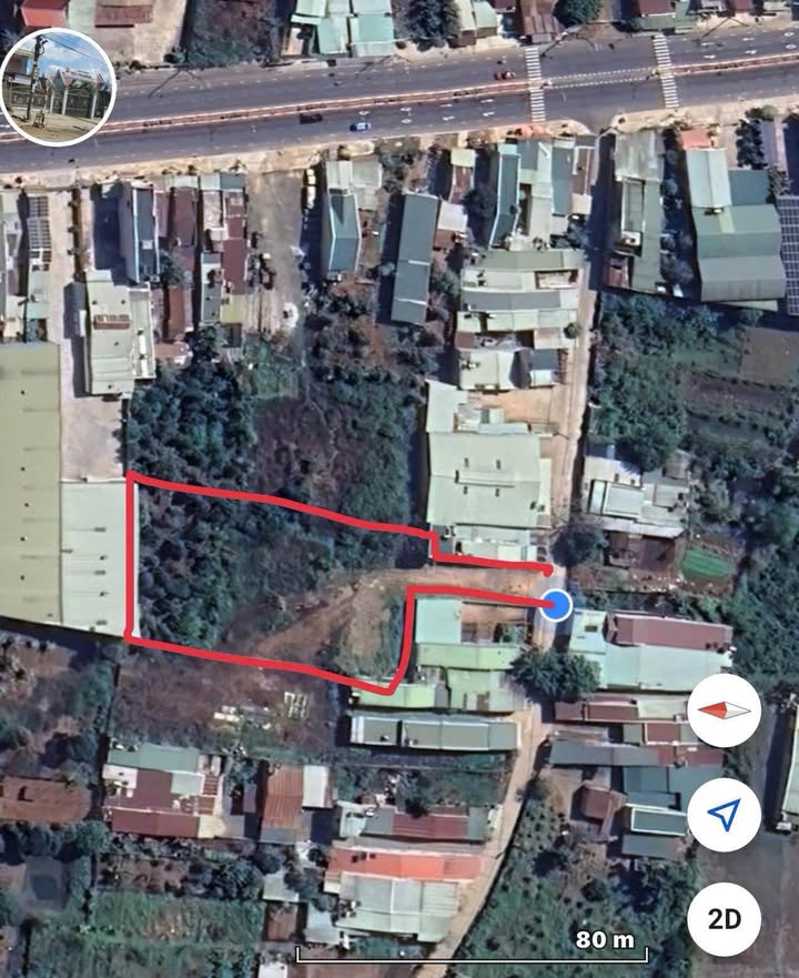 Đất đẹp 1814m² hẻm 121 Lê Đại Hành, P. Đống Đa, Pleiku - Phù hợp đầu tư sinh lời!