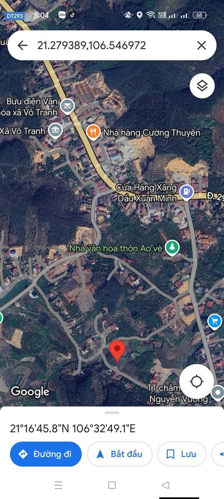 Đất nền 400m² mặt tiền 11m tại xã Vô Tranh, giá chỉ 4xx triệu - Cơ hội đầu tư tuyệt vời!