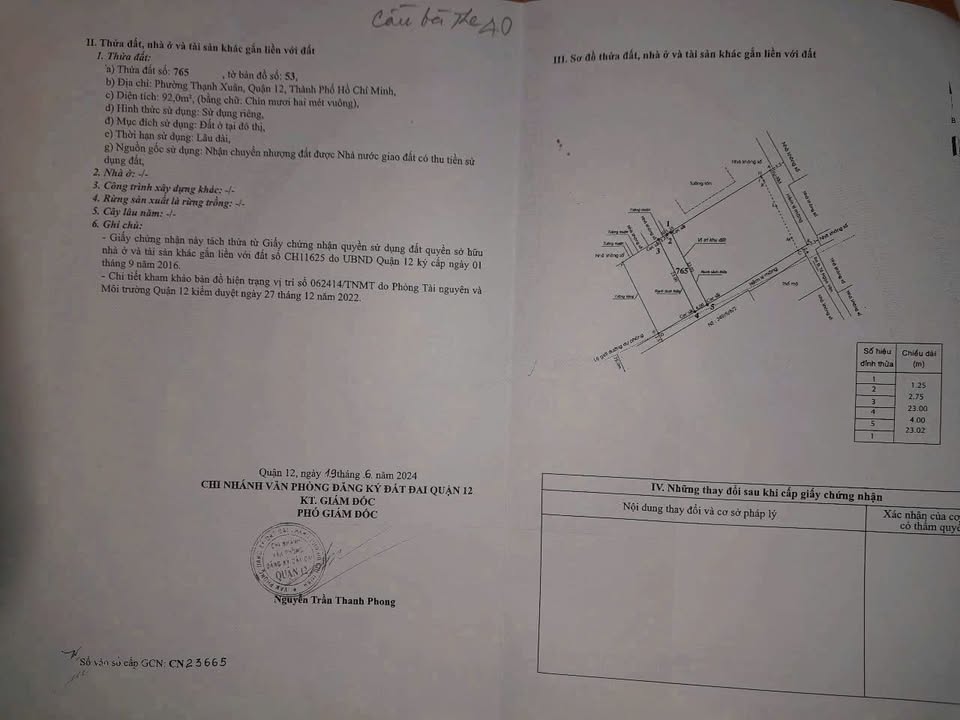 Đất Thới An, Quận 12, Diện tích 92m², Giá 3.6 tỷ - Cơ hội đầu tư tuyệt vời!