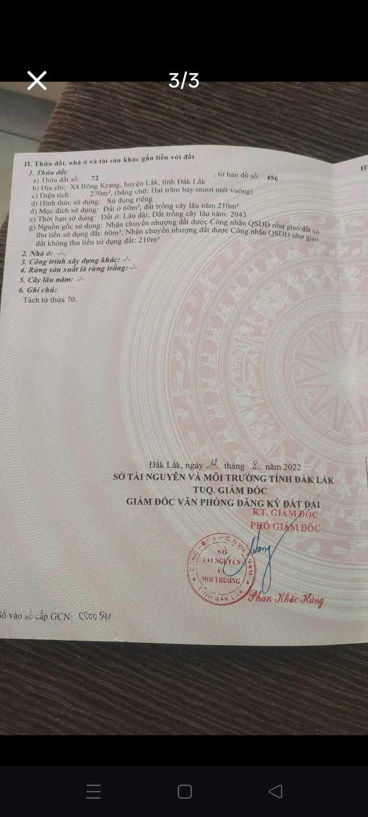 Đất nền Liên Sơn, Lắk 270m² giá 305 triệu - Cơ hội đầu tư tuyệt vời!