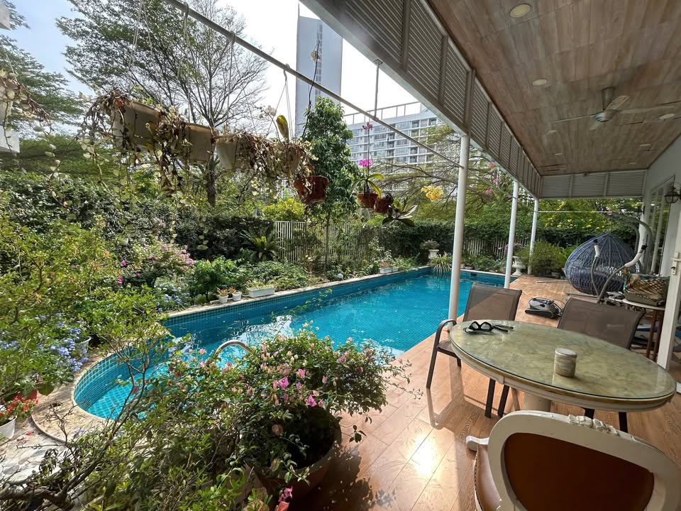 Biệt thự cho thuê KDC Everich Q7 300m² - Hồ bơi sang trọng, giá tốt