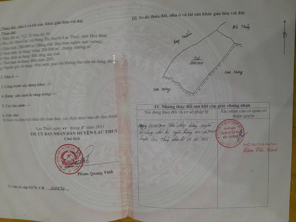 Đất nền Hưng Thi 200.000m² giá 8 tỷ - Cơ hội đầu tư hấp dẫn!