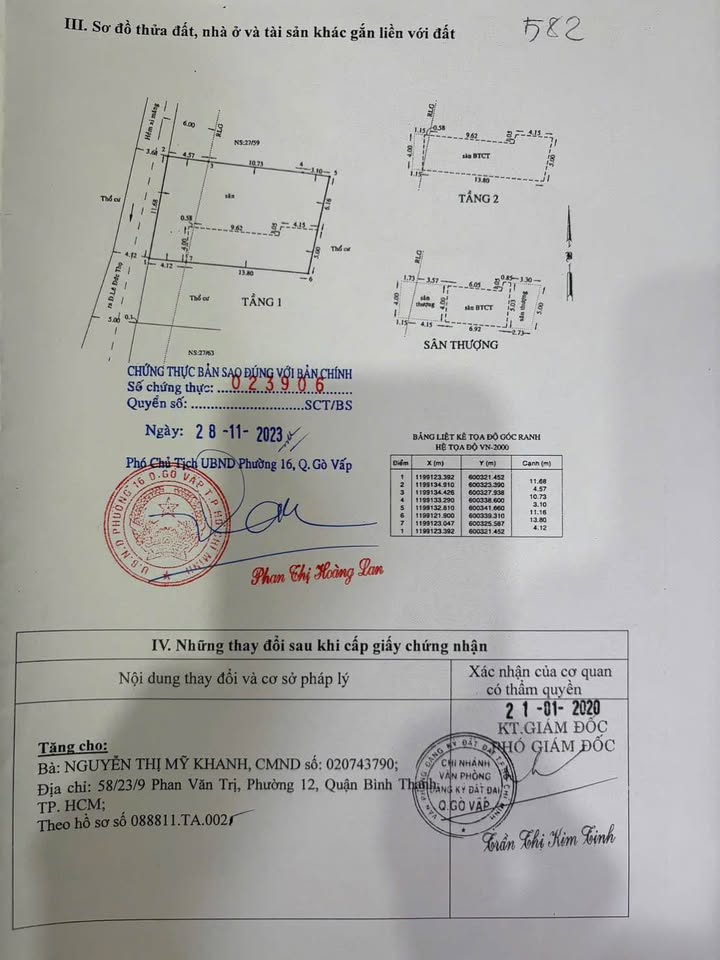Nhà bán Gò Vấp 208m² giá 16 tỷ - Đầu tư sinh lời ngay!