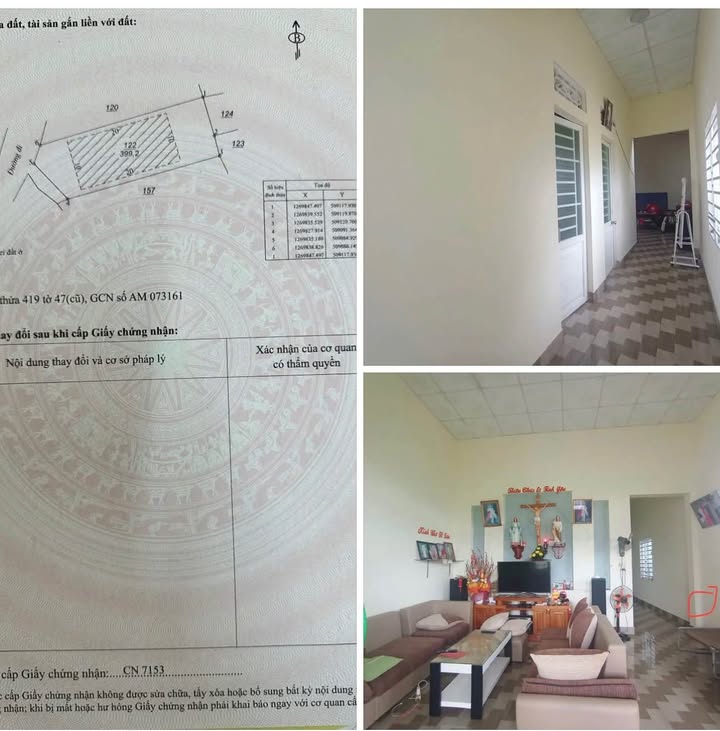 Đất thổ cư 400m² tại thôn 16, Lộc Thành - Giá chỉ 1.6 tỷ, thương lượng thiện chí!