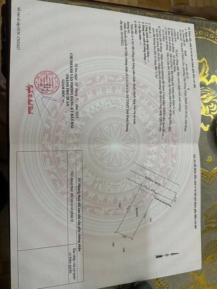 Đất nền chính chủ khu phố Chiêu Liêu, Dĩ An 70m² giá 3.1 tỷ - Cơ hội đầu tư tuyệt vời!