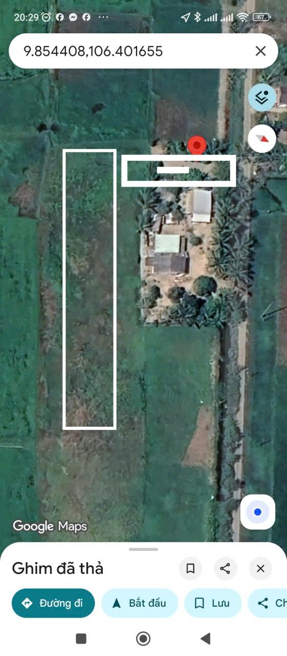 Đất nền 6000m² tại Ấp Trà Cuôn, Trà Vinh - Giá chỉ 1.1 tỷ!