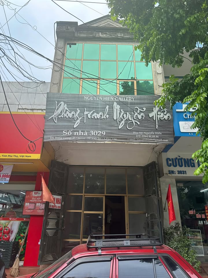 Đất và nhà mặt đường Hùng Vương, Việt Trì 65m² giá 3 tỷ - Sổ đỏ chính chủ!