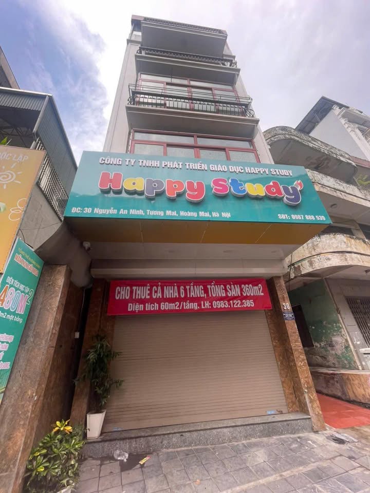 Nhà phố cho thuê 60m² tại Nguyễn An Ninh, Hai Bà Trưng - Giá thuê 25 triệu/tháng, vị trí đắc địa!