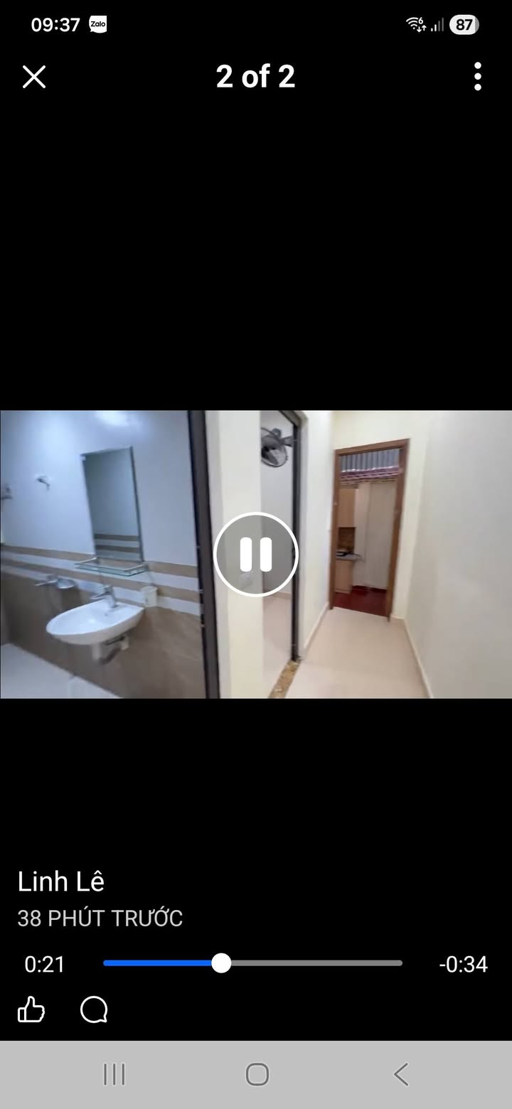 Căn hộ Ngọc Thụy 40m² giá 6 triệu - Đầy đủ nội thất, ô tô đỗ cửa!