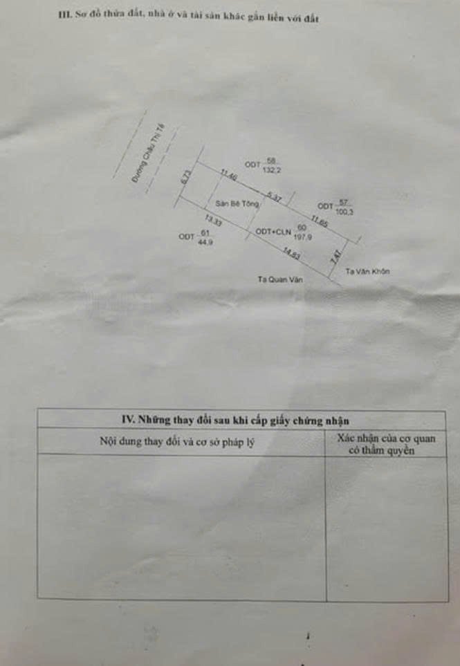 Đất nền mặt tiền đường Châu Thị Tế, Tịnh Biên, 198m² - Vị trí đắc địa kinh doanh!