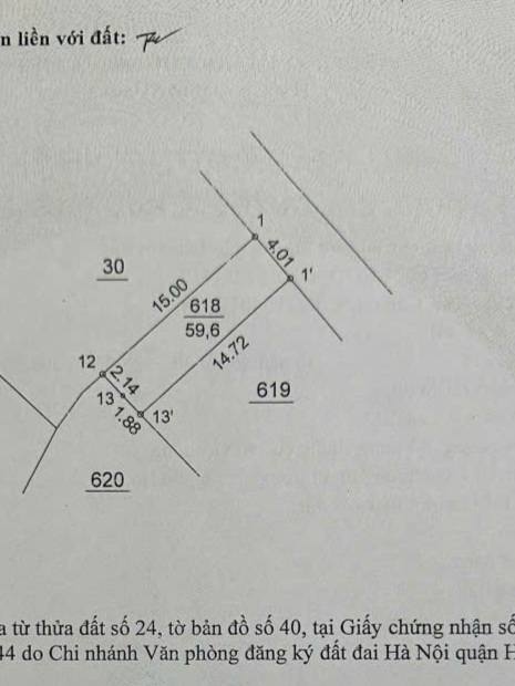 Đất nền Phú Lãm Hà Đông 60m² - Đầu tư sinh lời lý tưởng!