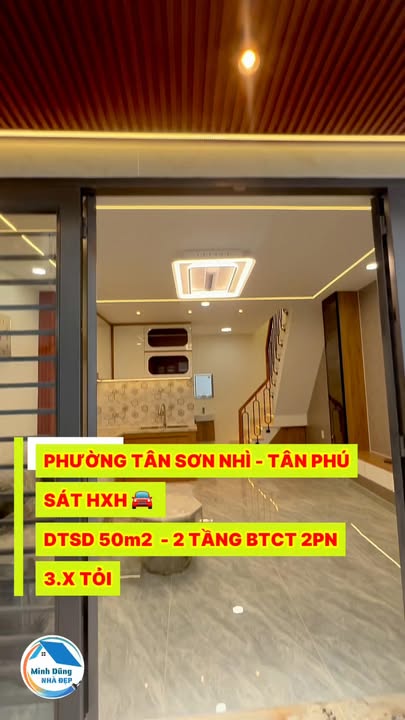 Nhà phố Tân Phú 50m² giá 3.65 tỷ - Sát HXH, gần Aeon Mall!