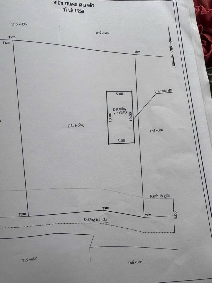 Đất thổ cư 643m² xã Trung Lập Thượng, Củ Chi - Chỉ 2.3 tỷ, giá rẻ nhất khu vực!