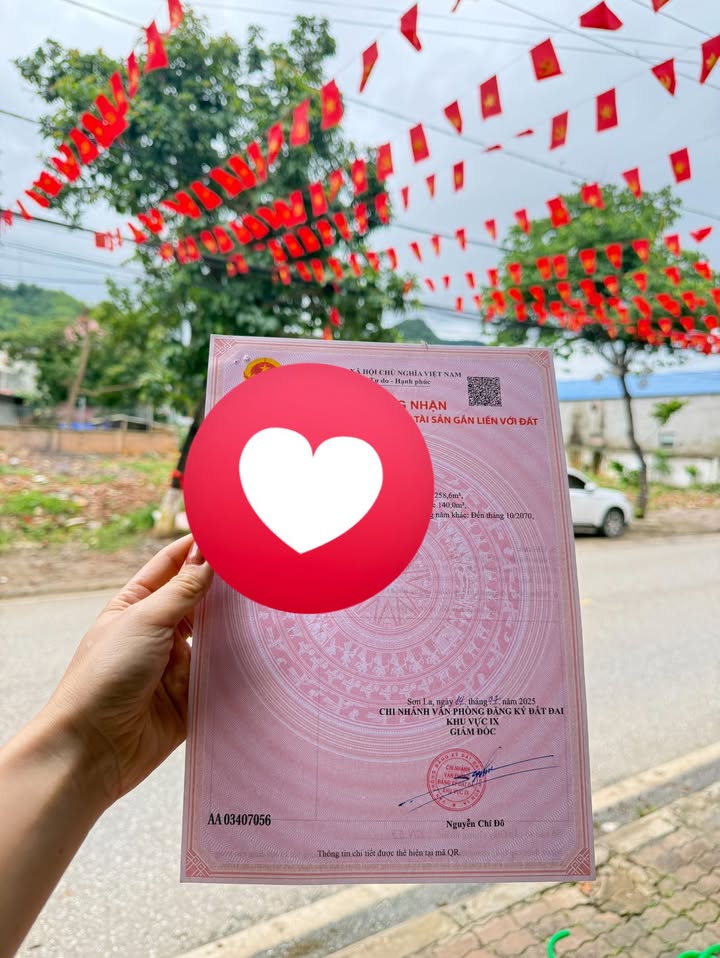 Đất thổ cư Mộc Sơn 105m² giá 1 tỷ - Đầu tư sinh lời ngay!