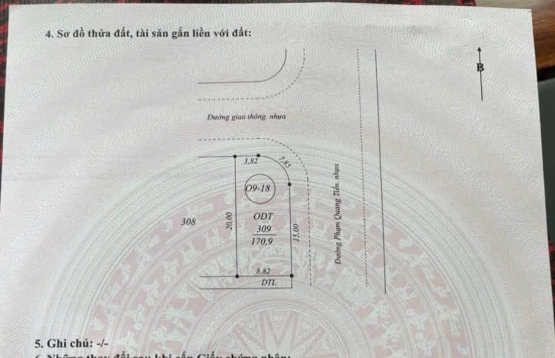 Lô đất 2 mặt tiền Bắc Kênh Phóng Thuỷ 170m² giá 6.5 tỷ - Đầu tư sinh lời ngay!