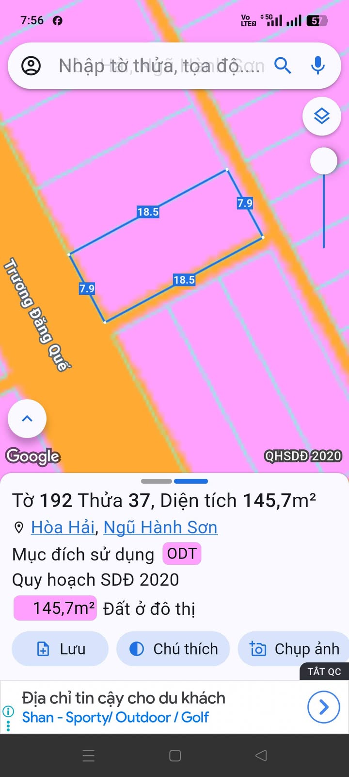 Nhà phố Trương Đăng Quế Đà Nẵng 146m² giá 8 tỷ - Vị trí đắc địa gần NewTown Diamond!