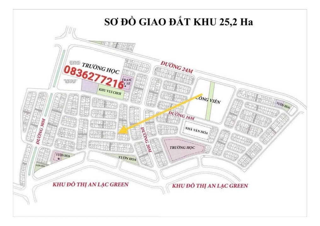 Đất nền Vân Canh Hoài Đức 51m² giá 8 tỷ - Cơ hội đầu tư không thể bỏ lỡ!