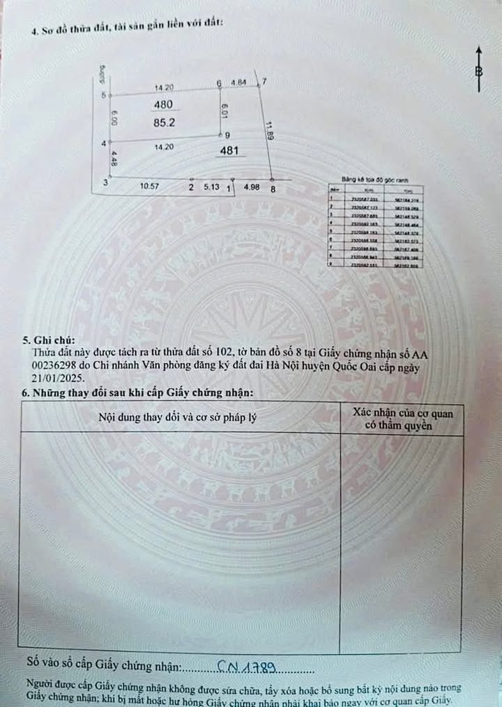 Đất nền Liệp Tuyết Quốc Oai 85m² giá chỉ 3 tỷ - Cơ hội đầu tư hấp dẫn!