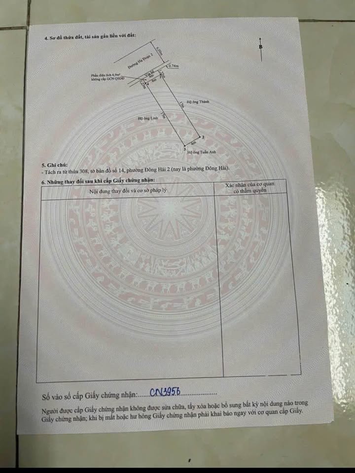 Đất mặt đường Hạ Đoạn 2, Hải Phòng 68m² giá 4.1 tỷ - Đầu tư sinh lời tuyệt vời!