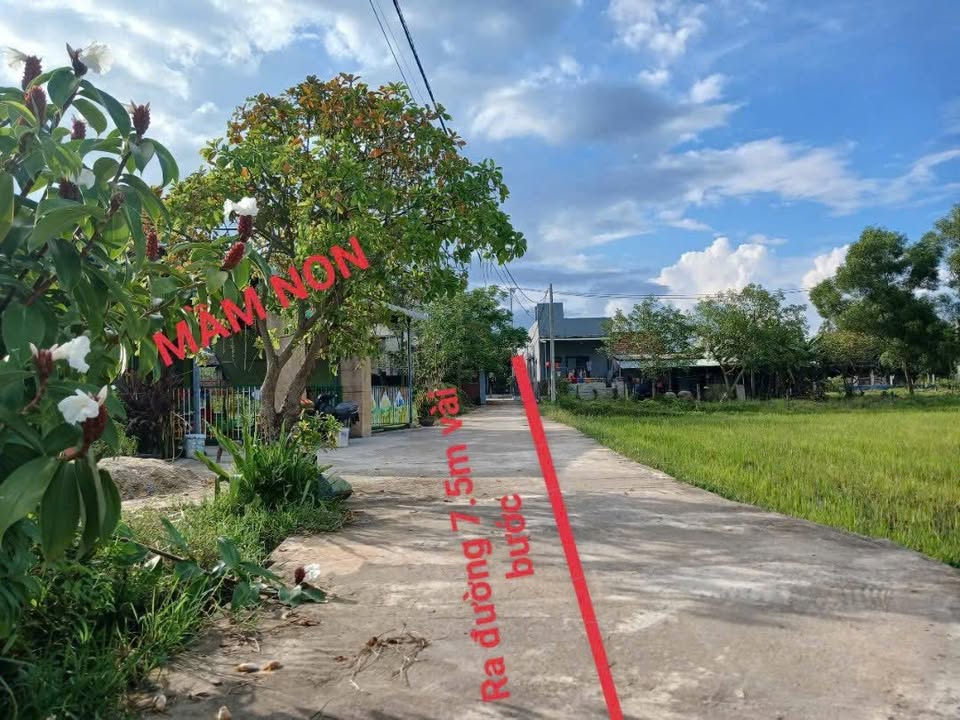 Đất nền Hòa Khương Đà Nẵng 150m² giá 1 tỷ - View lúa thoáng mát, không ngập!