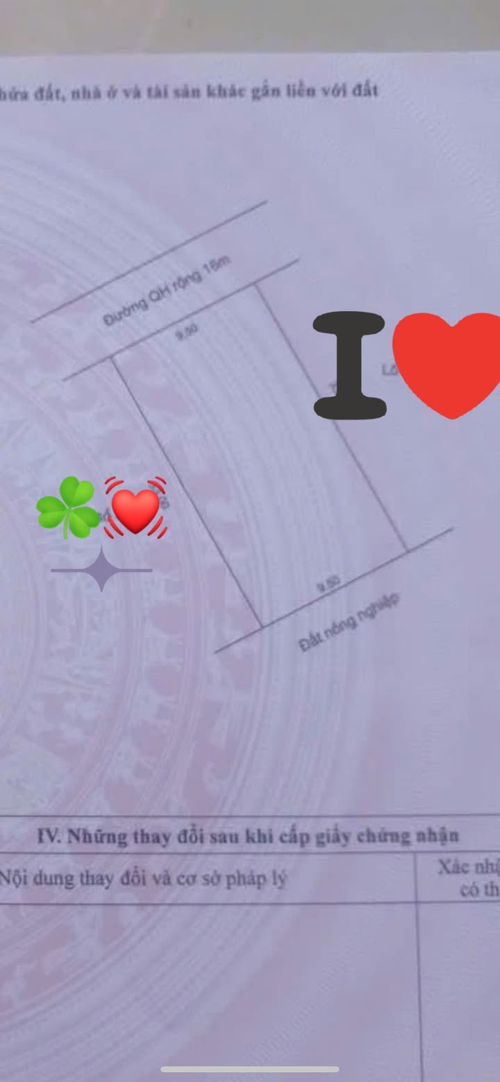 Đất thổ cư Yên Thành, Nam Phúc Thăng, 313.5m² - Cơ hội đầu tư hiếm có!