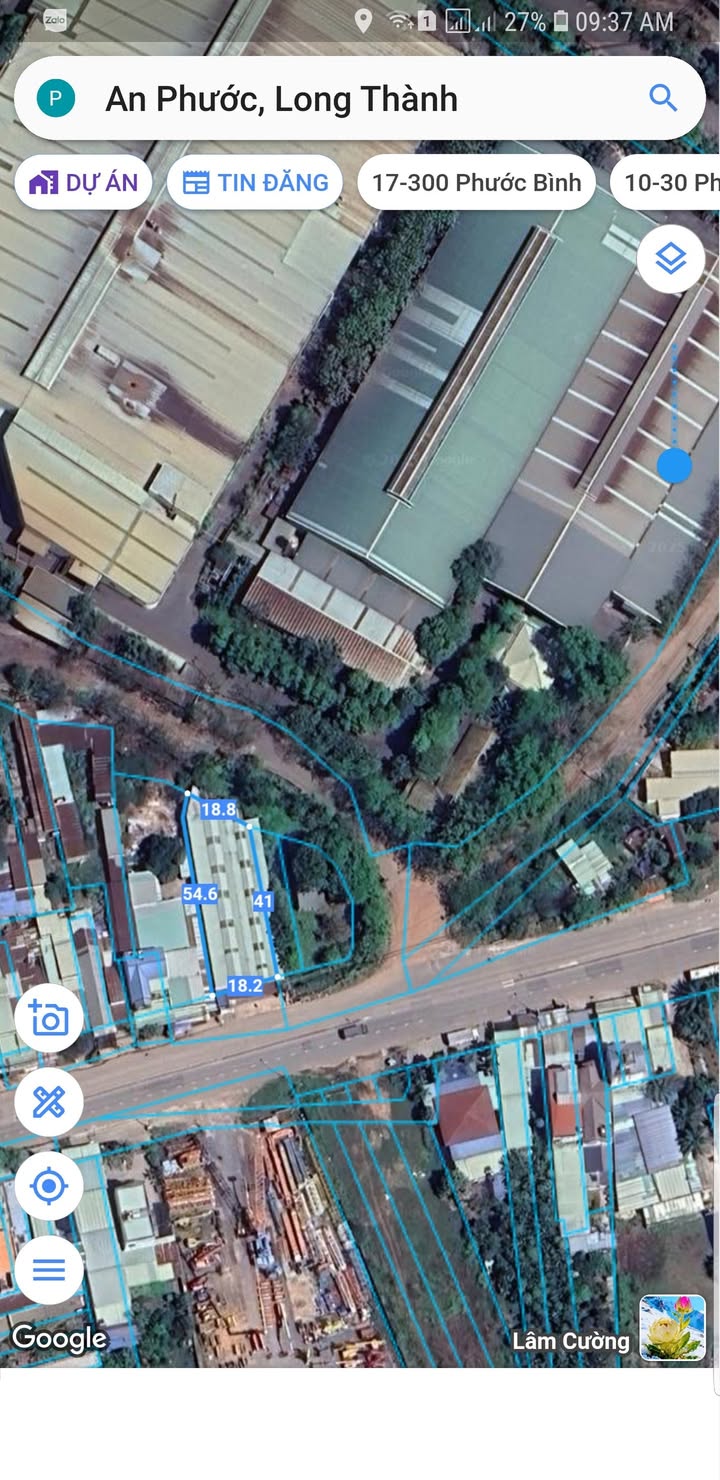 Dãy trọ mặt tiền Quốc lộ 51, An Phước, 972m² giá 18 tỷ - Cơ hội đầu tư sinh lời cao!